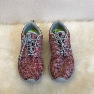 Multi colored Nike shoes